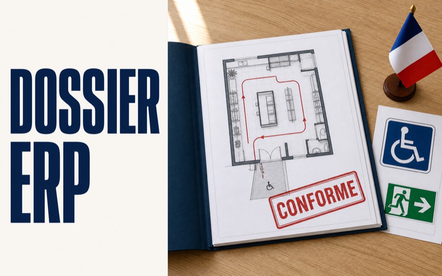 Dossier ERP, autorisation de travaux prête à déposer