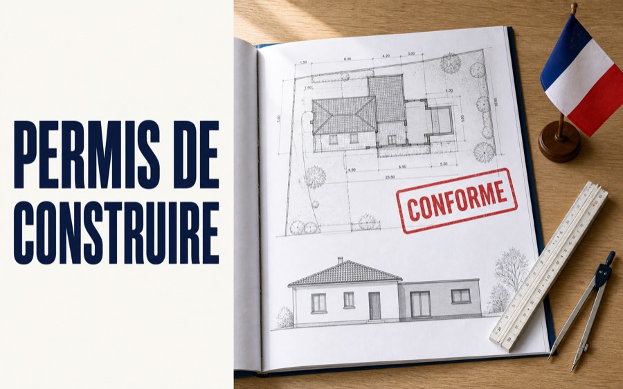 Dossier de permis de construire prêt à déposer